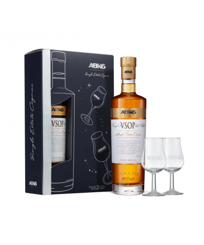 ABK6 Cognac VSOP Coffret 2 Verres
